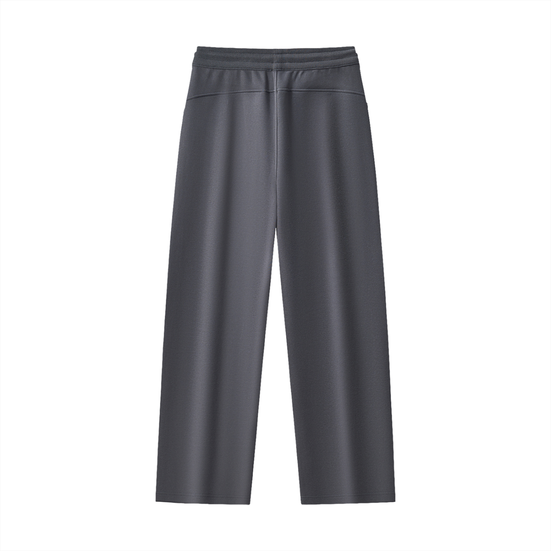 WOMEN PENT Essential Drawstring Straight-Leg Sweatpants