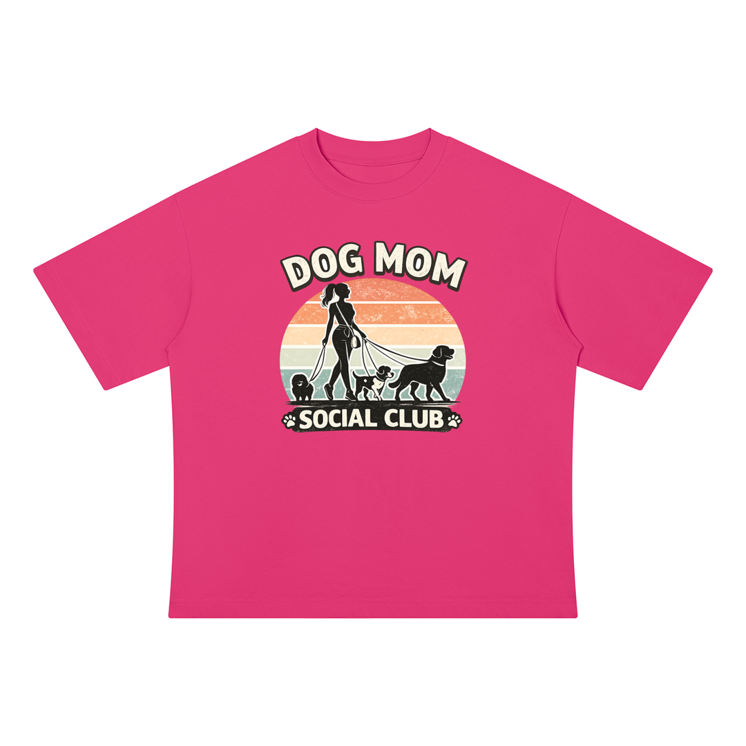 mom lover Drop Shoulder Cotton T-Shirt