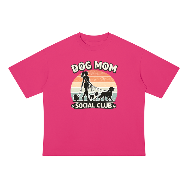 mom lover Drop Shoulder Cotton T-Shirt
