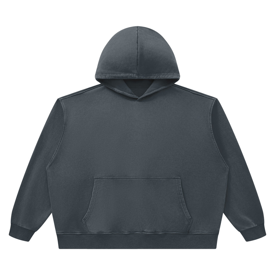 women hoddies Heavyweight Vintage Wash Boxy Hoodie