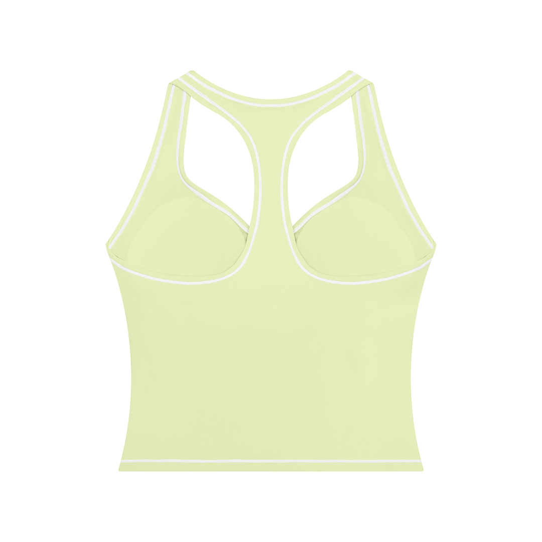 Women’s gym wear Topstitching Yoga Tank Top