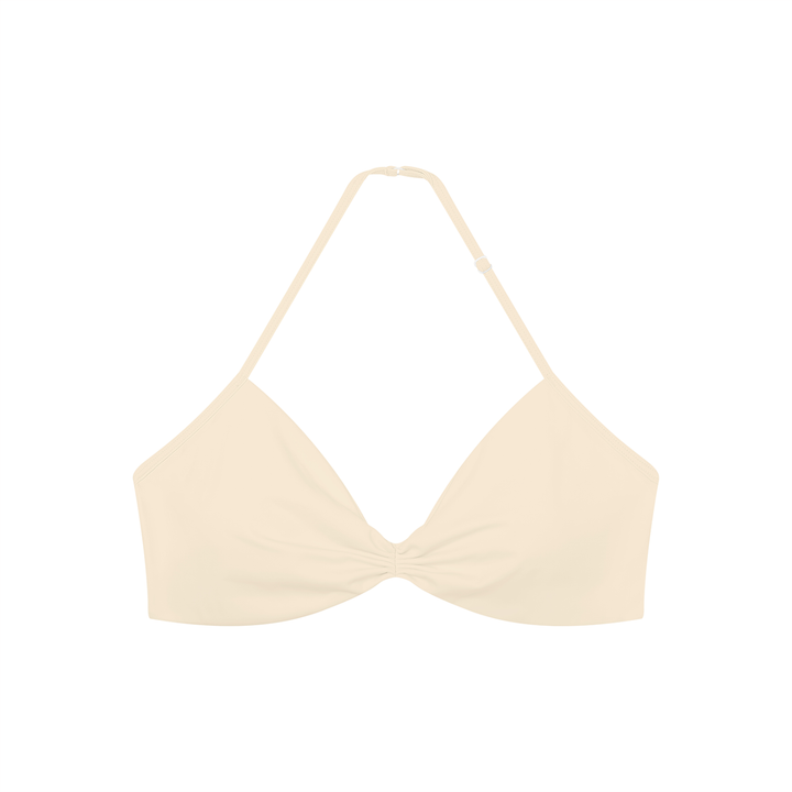 Women’s gym wear Ruched Halter-Neck Sports Bra