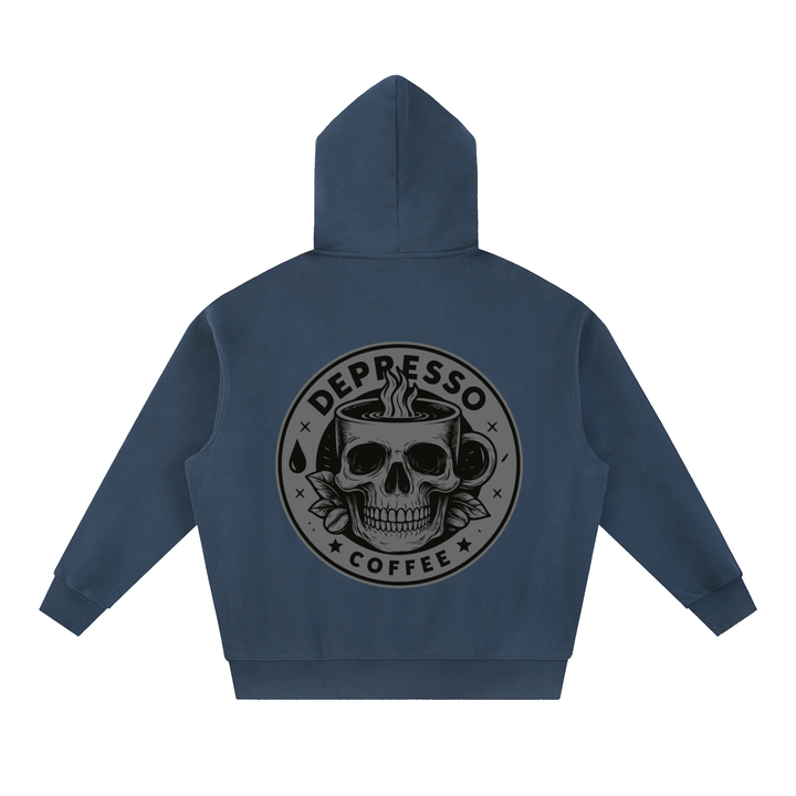 men graphic Oversized Boxy Fit Fleece Hoodie