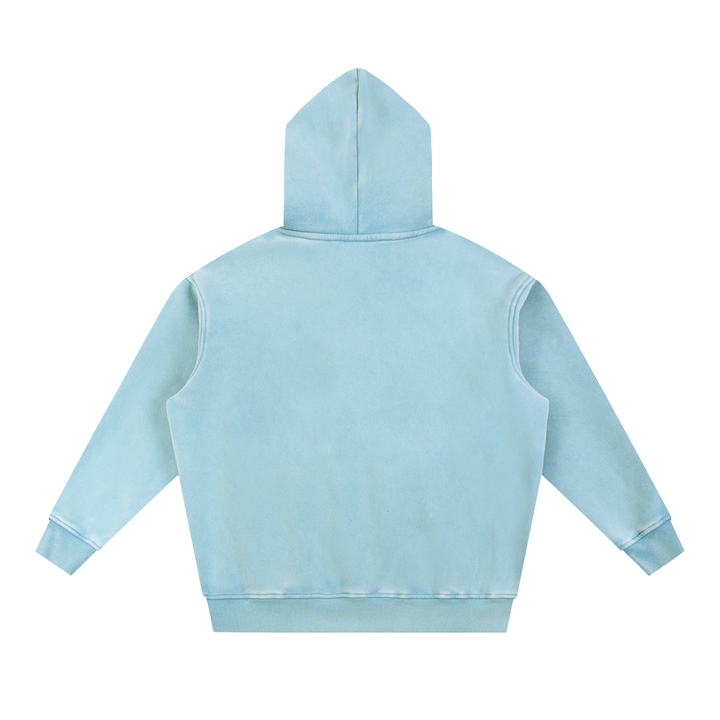 women hoddies Snow Wash Fleece Oversize Hoodie