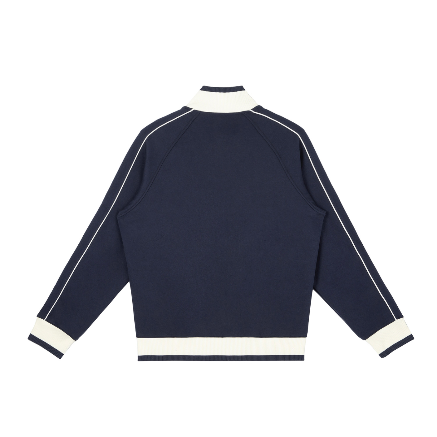 men brand Color Block Raglan Sleeve Zip Track Jacket