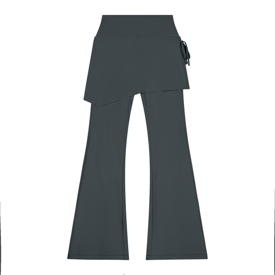 women pent Skirted Flare Yoga Leggings