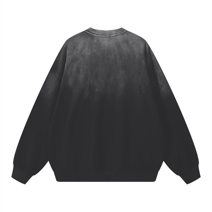 MEN HODDIES Sunfade Drop-Shoulder Cotton Sweatshirt