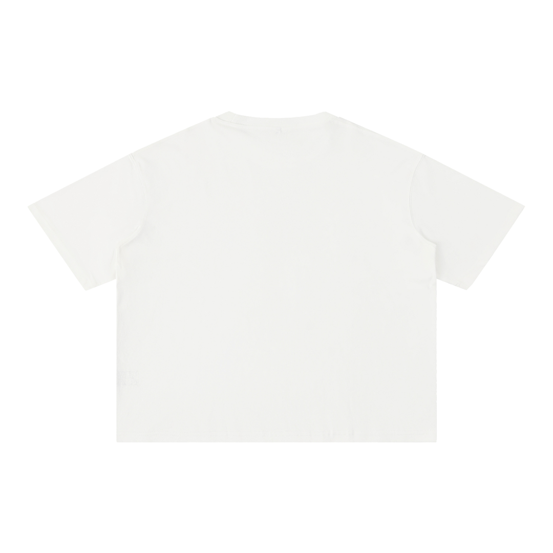 men gym wear Mineral Wash Boxy Cotton T-Shirt