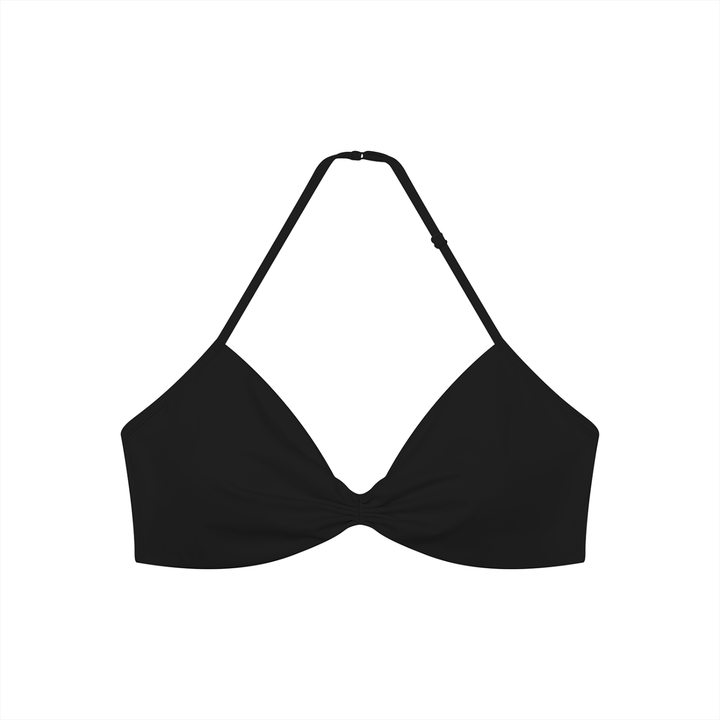 Women’s gym wear Ruched Halter-Neck Sports Bra