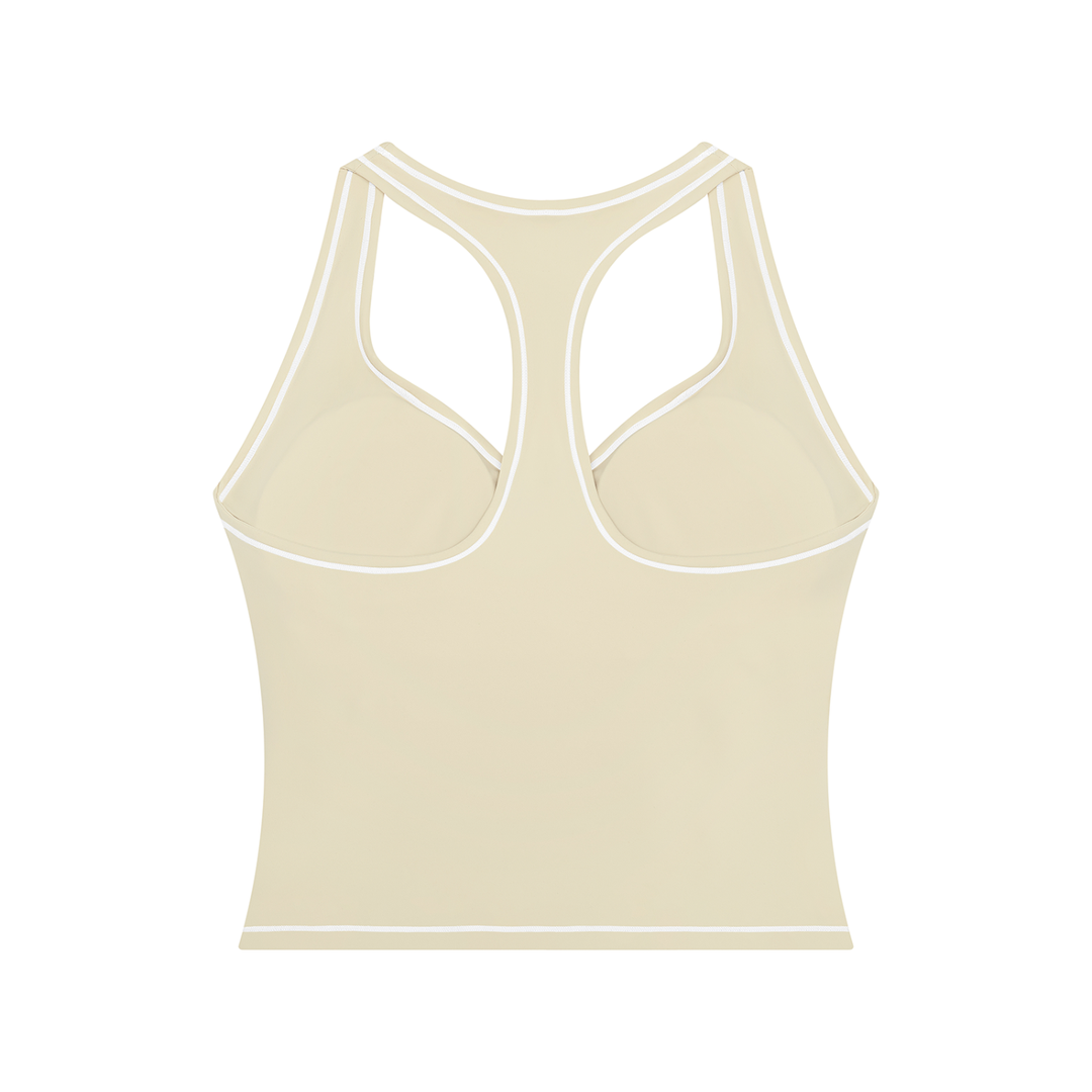 Women’s gym wear Topstitching Yoga Tank Top