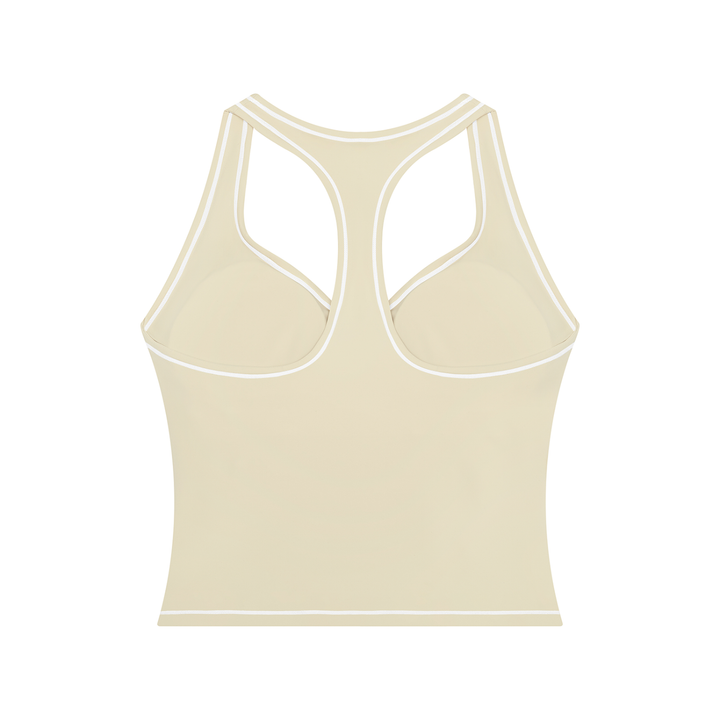 Women’s gym wear Topstitching Yoga Tank Top