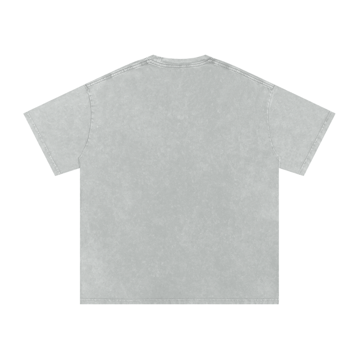 HIKING LOVER Snow Washed Oversized Cotton T-Shirt