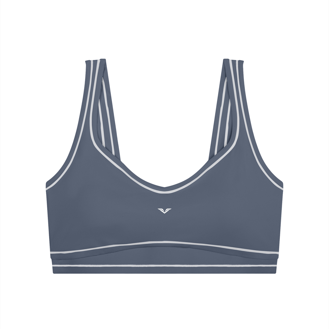 Women’s  gym wear Topstitching Yoga Sports Bra