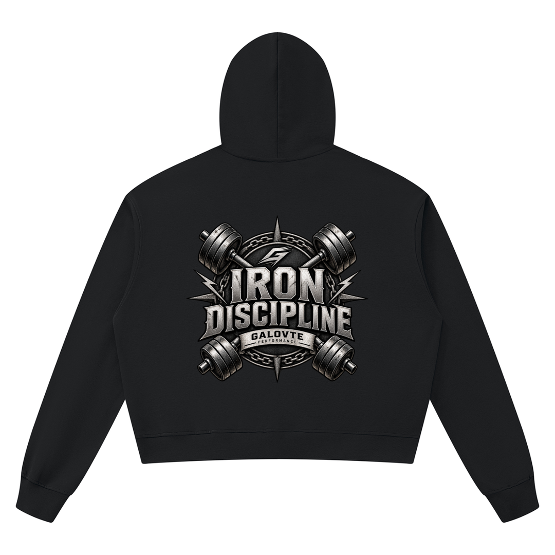 MEN GYM Unisex Boxy Raw Edge Hoodie