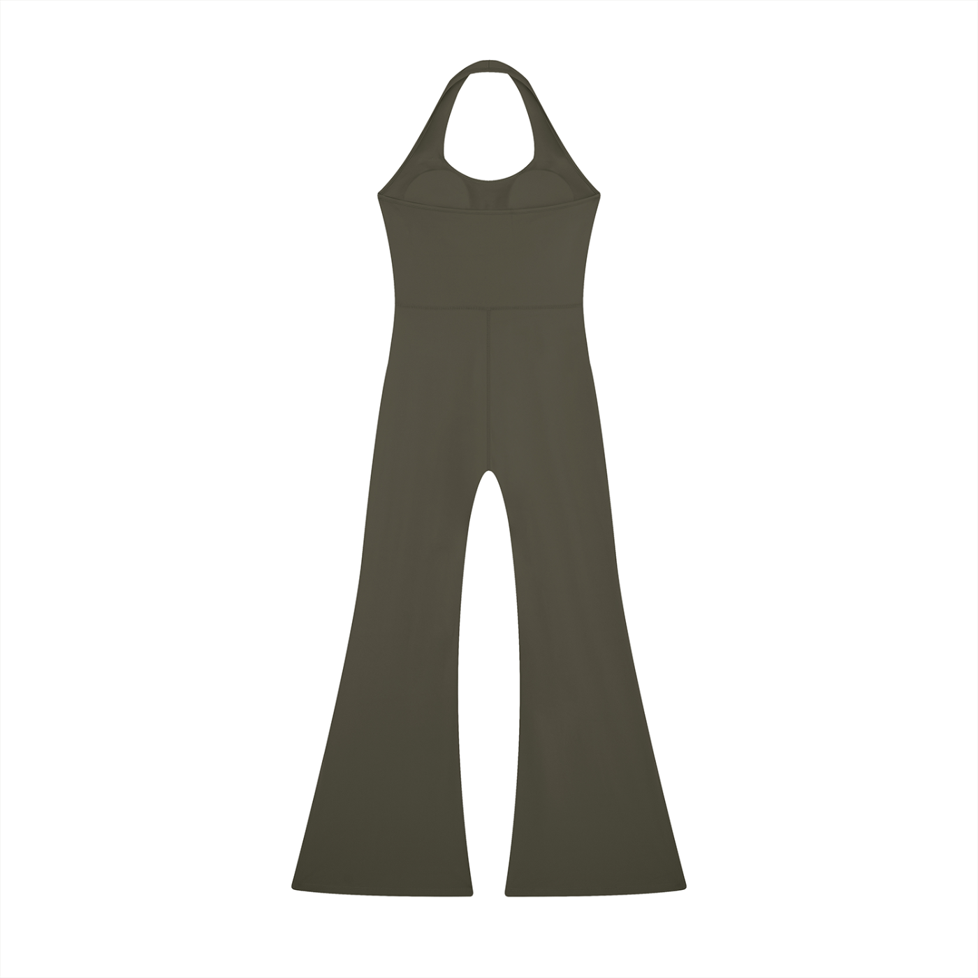 Women’s brand t shirt  Halter Flared Jumpsuit