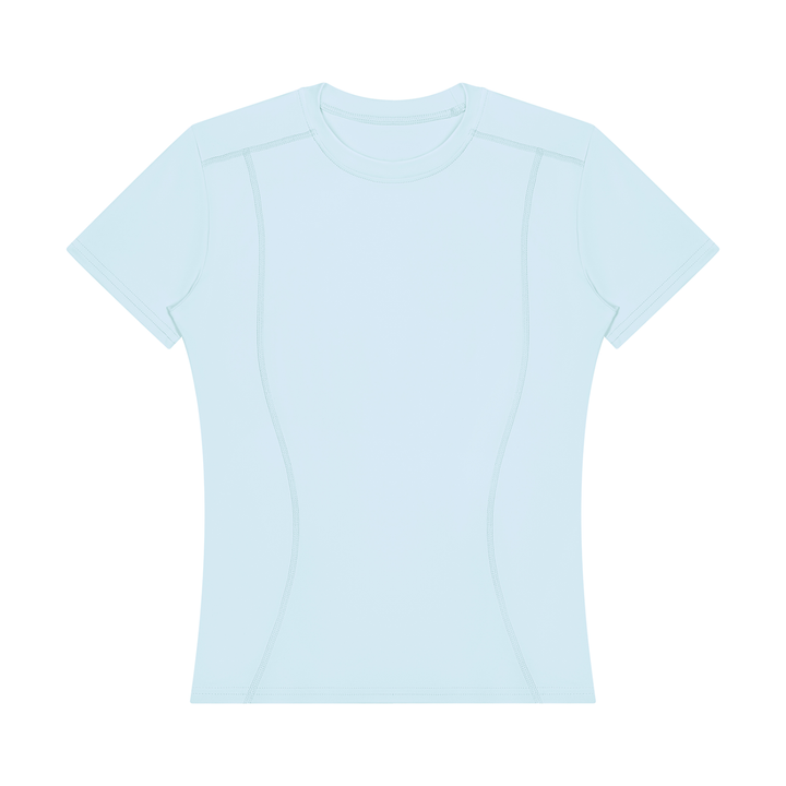 women gym wear opstitch Training T-Shirt