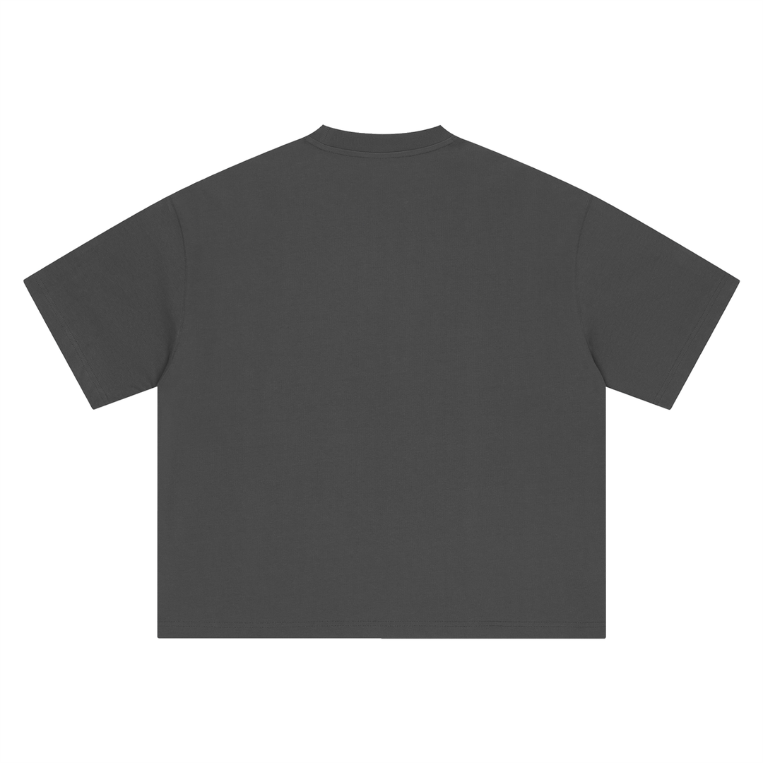 men graphics Boxy Oversized T-Shirt