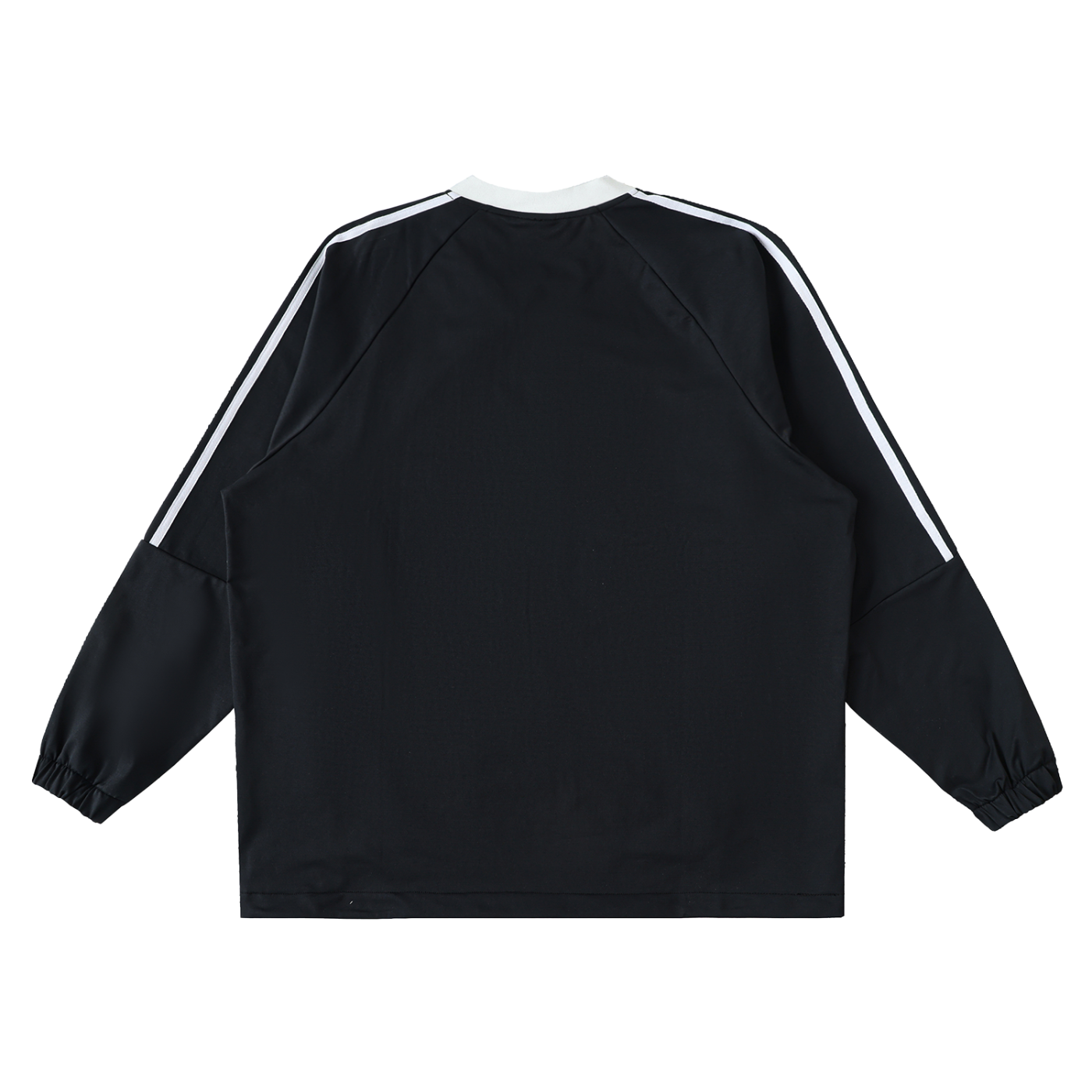 men brand Color-Block V-Neck Long-Sleeve T-Shirt