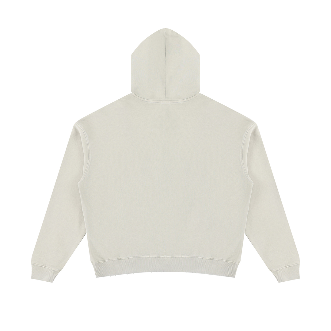 WOMEN HODDIES  Mineral Wash Distressed Hoodie