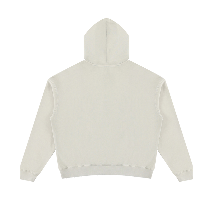 WOMEN HODDIES  Mineral Wash Distressed Hoodie