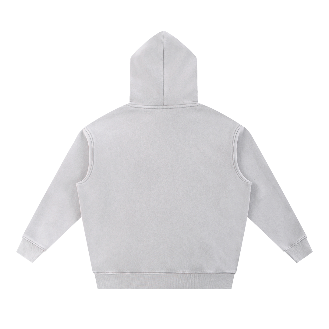 WOMEN HODDIES Snow Wash Fleece Oversize Hoodie