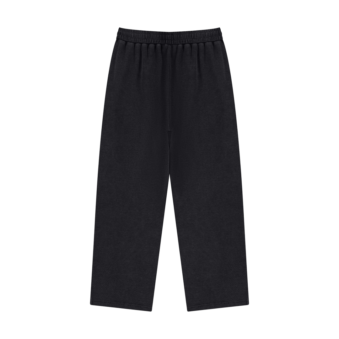 WOMEN PENT TROUSER Mineral Wash Waffle Sweatpants