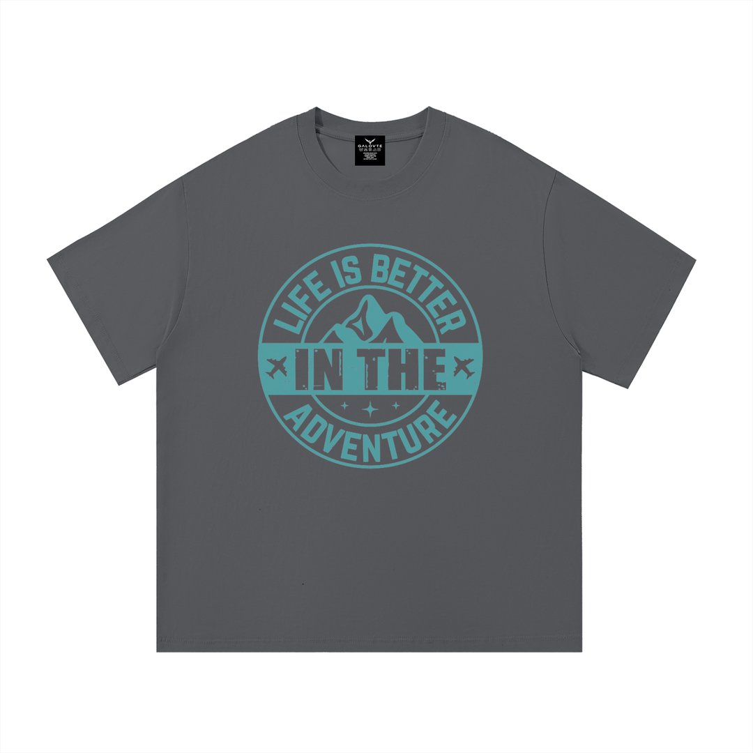 hiking lover Life Is Better In The Adventure Mountain Badge Tee