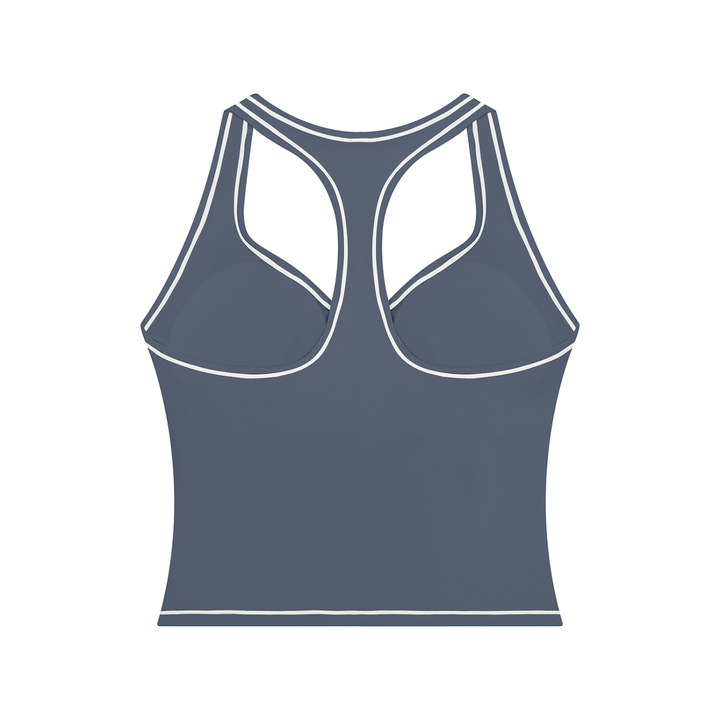 Women’s gym wear Topstitching Yoga Tank Top