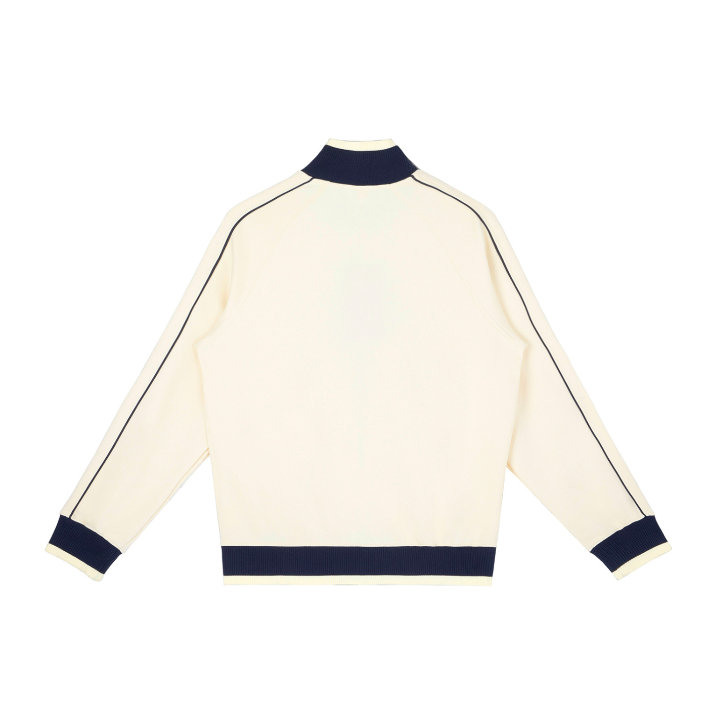 men brand Color Block Raglan Sleeve Zip Track Jacket