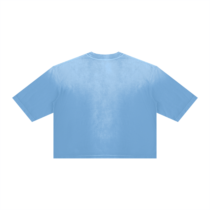 DAD LOVER Unisex Vintage Wash Sunfade Boxy T-Shirt