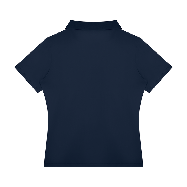 Women’s gym wear Color Block Polo Shirt