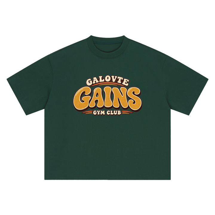 men graphics Boxy Oversized T-Shirt