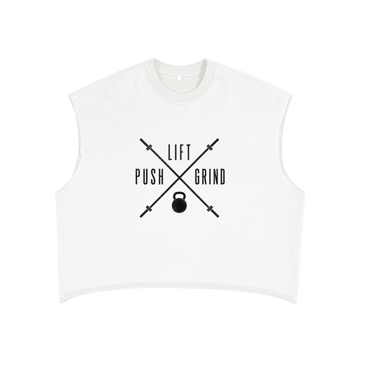 MEN GYM French Terry Boxy Tank Top