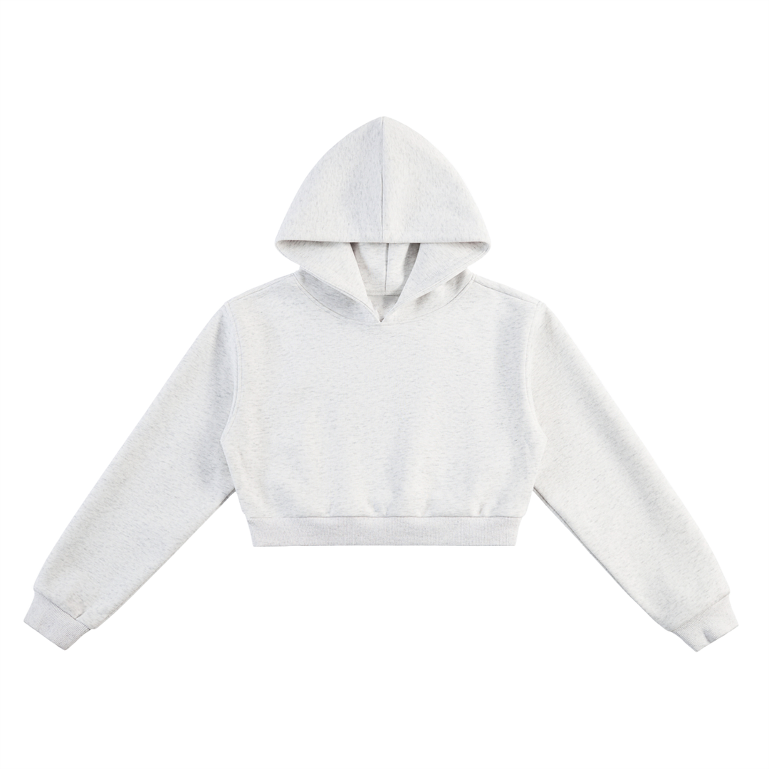 WOMEN HODDIES Essential Cropped Hoodie