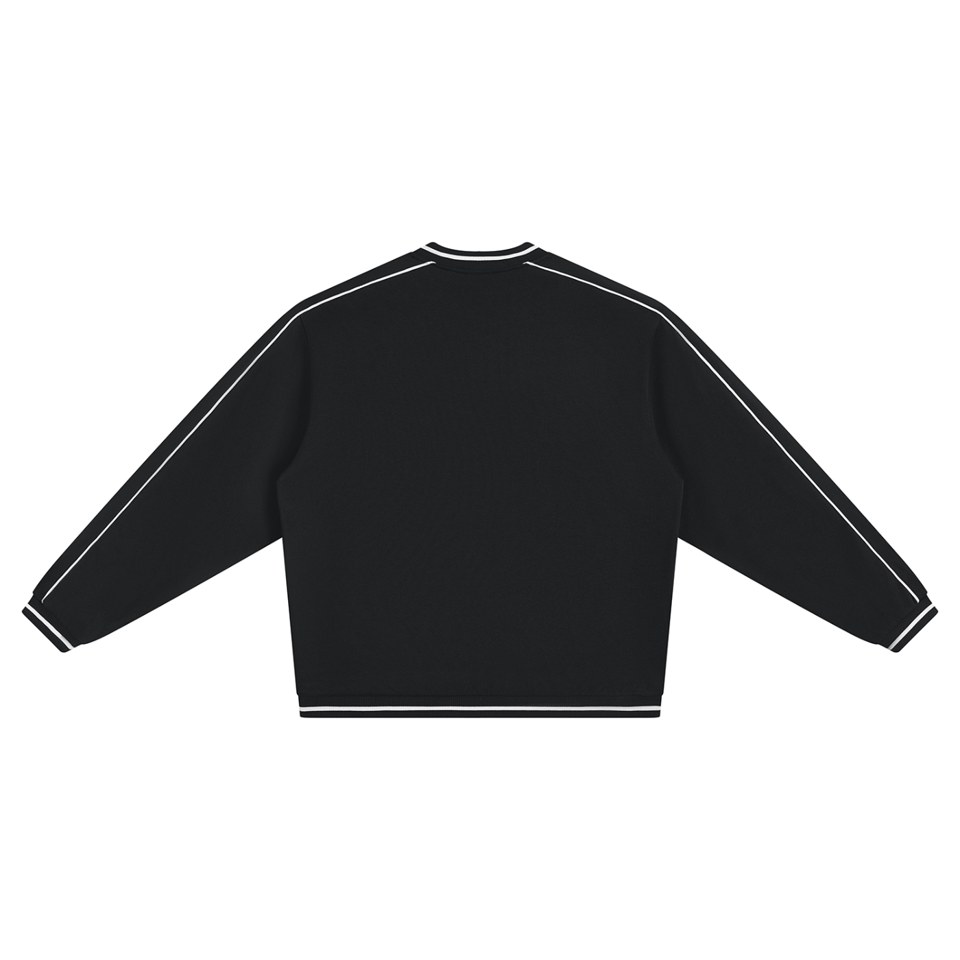 men brand Unisex Color Block V-Neck Sweatshirt