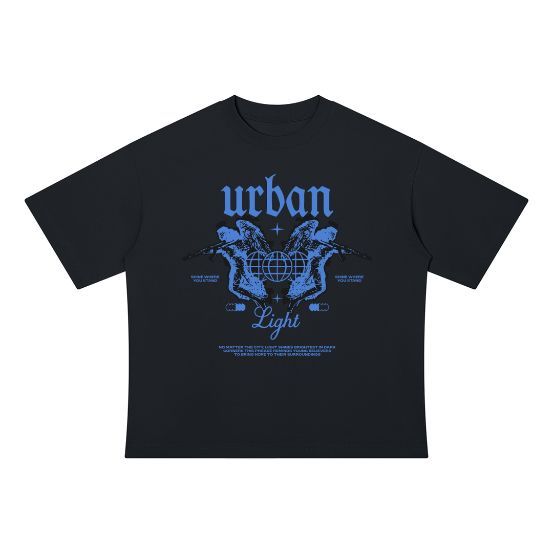 men graphic Drop Shoulder Cotton T-Shirt
