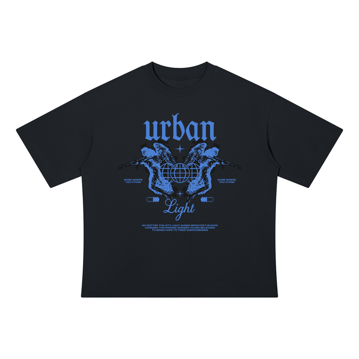 men graphic Drop Shoulder Cotton T-Shirt