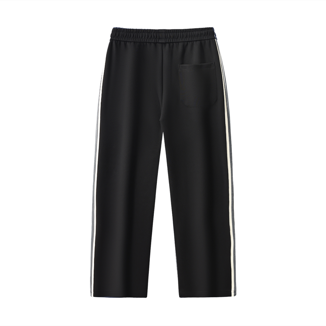men brand Contrast Side-Stripe Straight-Leg  Pants