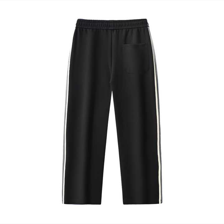 men brand Contrast Side-Stripe Straight-Leg  Pants