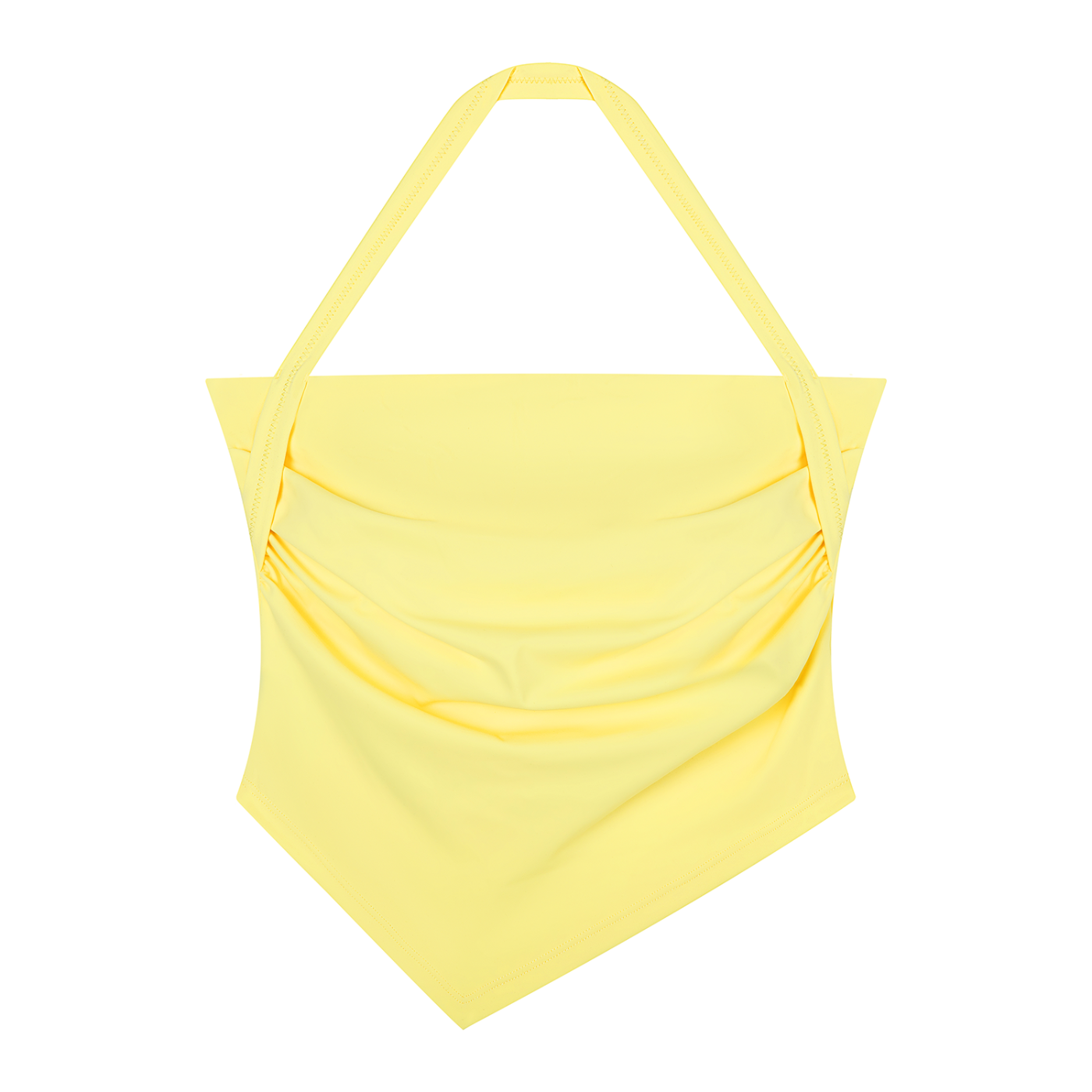 Women’s brand  Ruched Halter Neck Yoga Tank Top