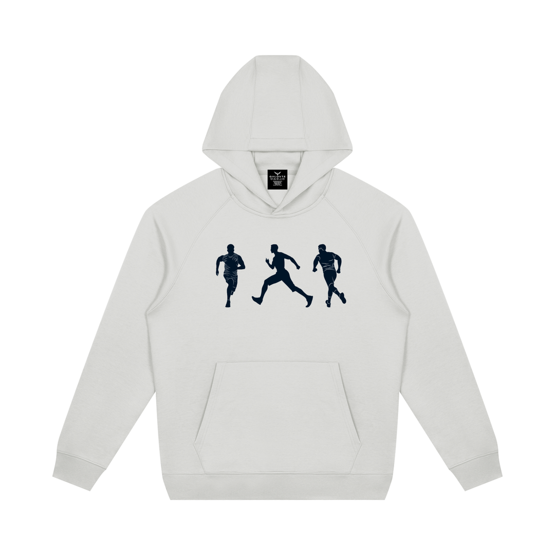 MEN GYM WEAR Oversized Raglan Pullover Hoodie