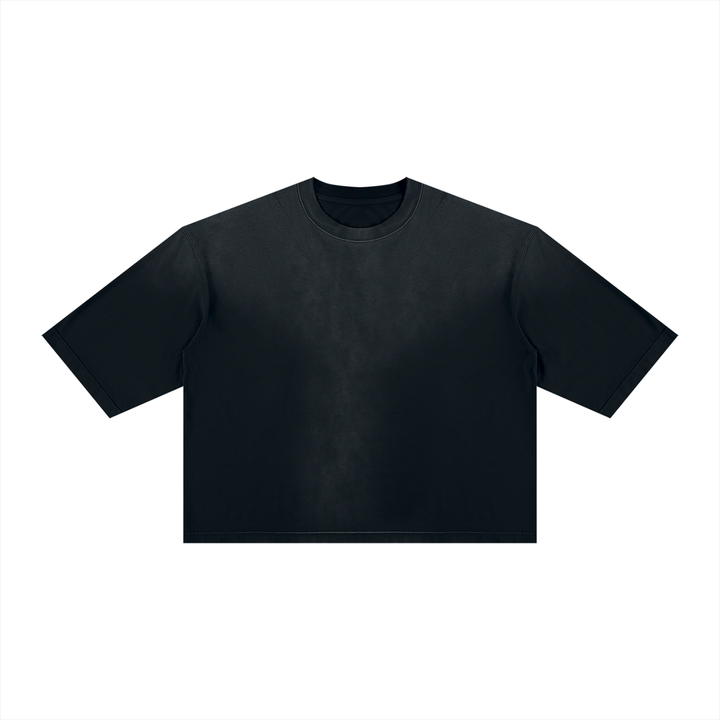 MEN GRAPHIC Vintage Wash Sunfade Boxy T-Shirt