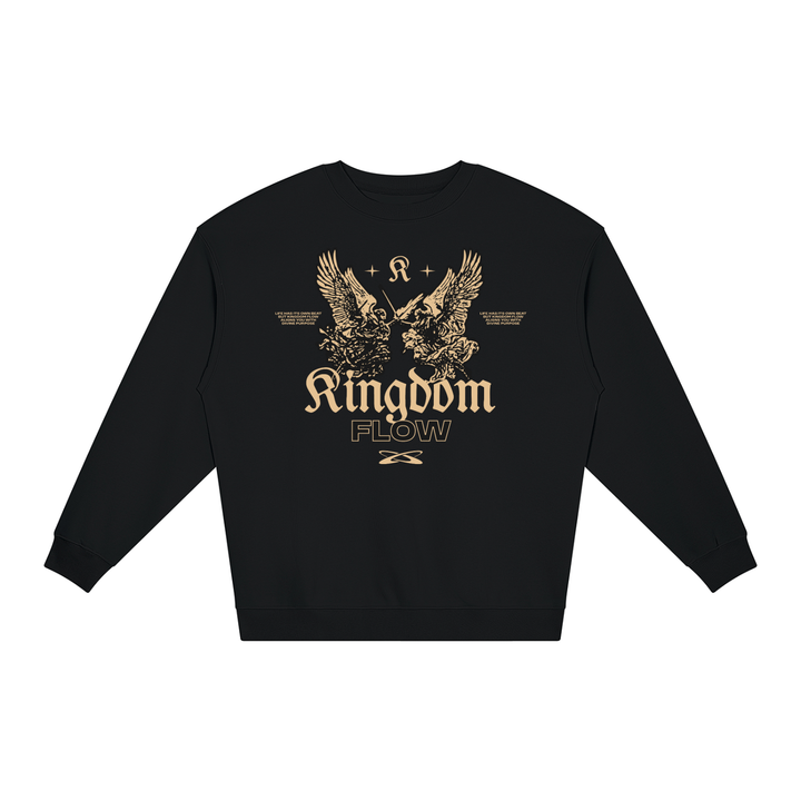 men graphic Loose Crewneck Sweatshirt