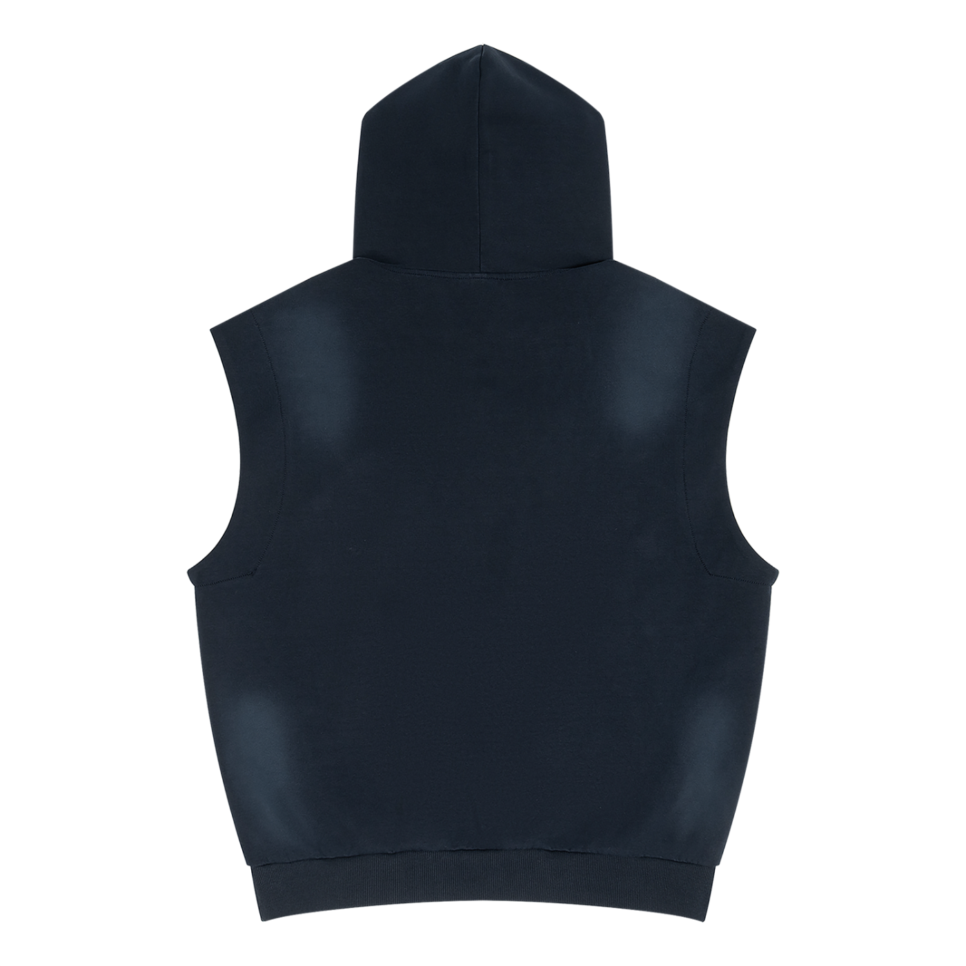 men brand Unisex Vintage Wash Sun Fade Sleeveless Hoodie