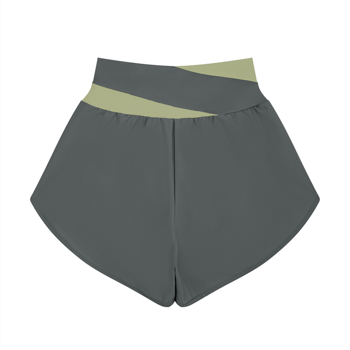 Women’s  gym wear Yoga Panelled Shorts