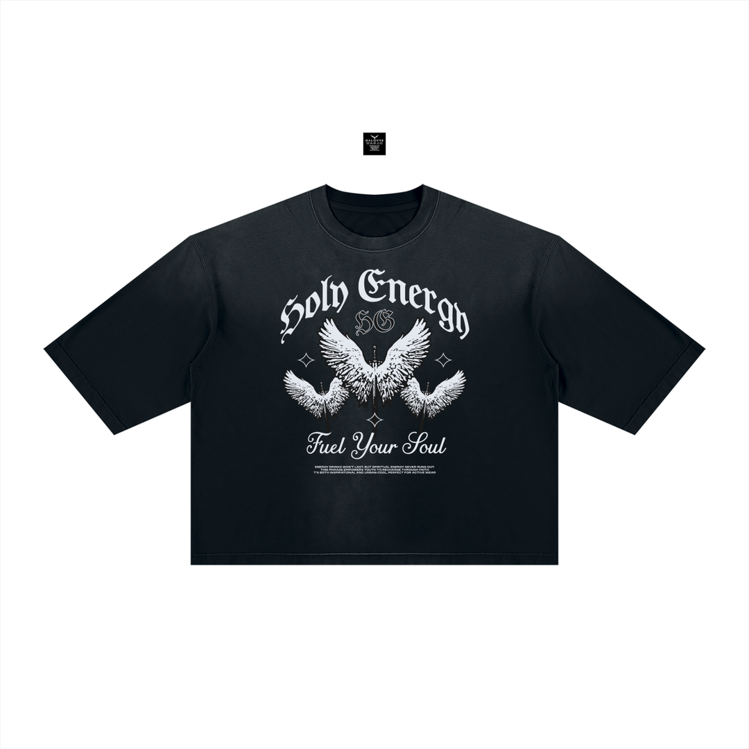 men graphic Vintage Wash Sunfade Boxy T-Shirt