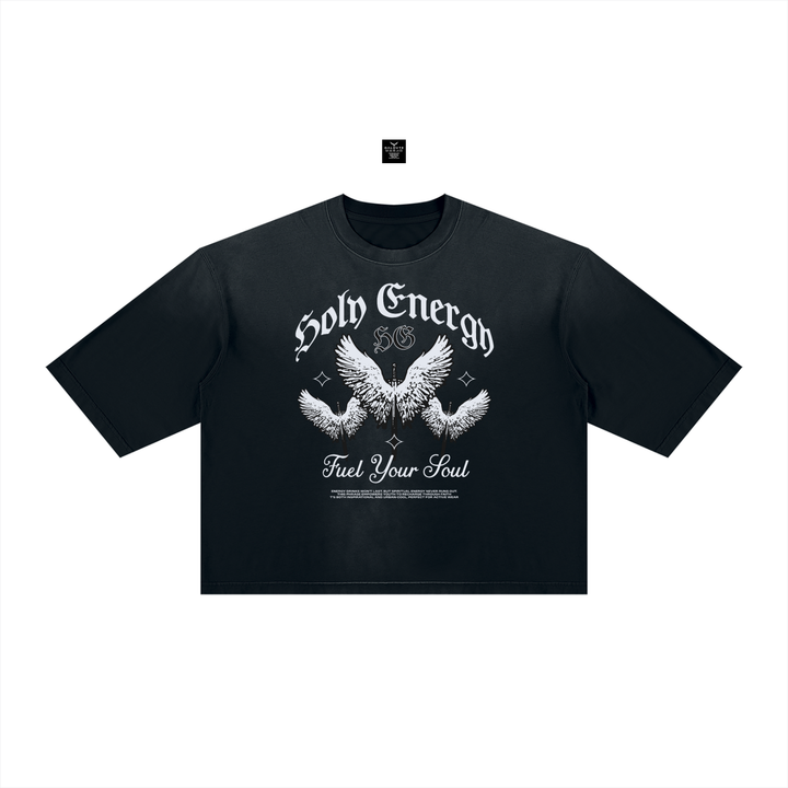 men graphic Vintage Wash Sunfade Boxy T-Shirt