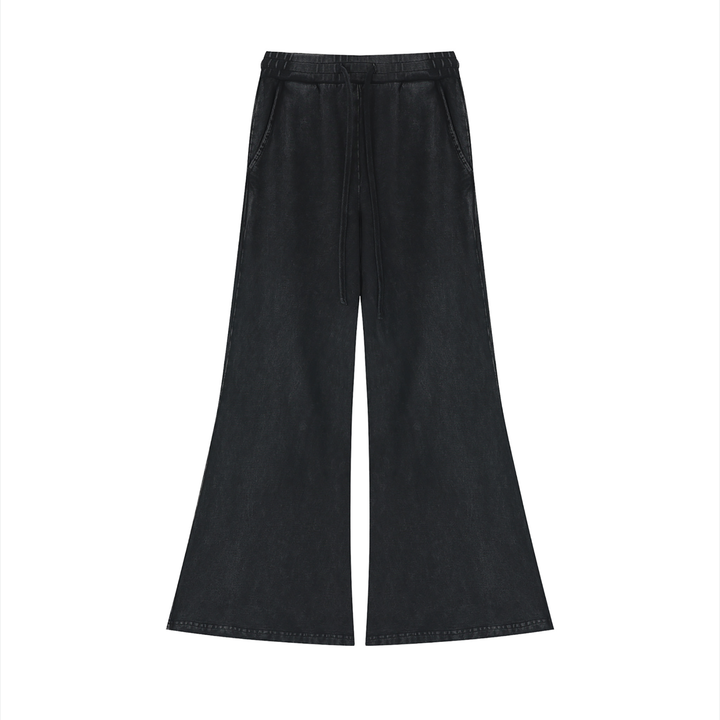 WOMEN PENT Vintage Wash Flared Sweatpants