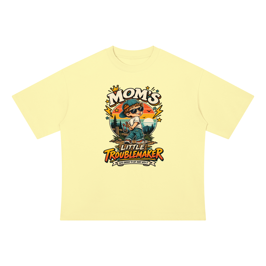 mom lover   Drop Shoulder Cotton T-Shirt