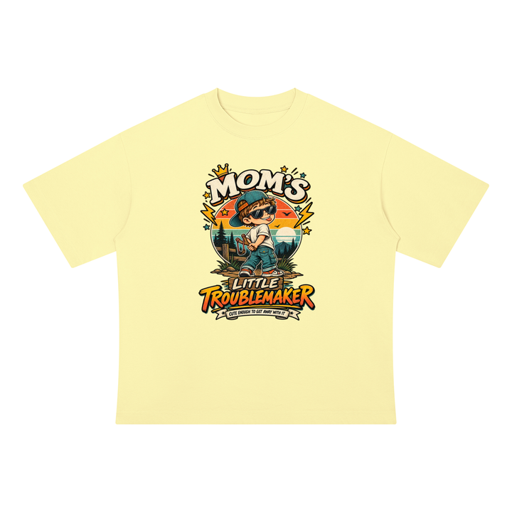 mom lover   Drop Shoulder Cotton T-Shirt